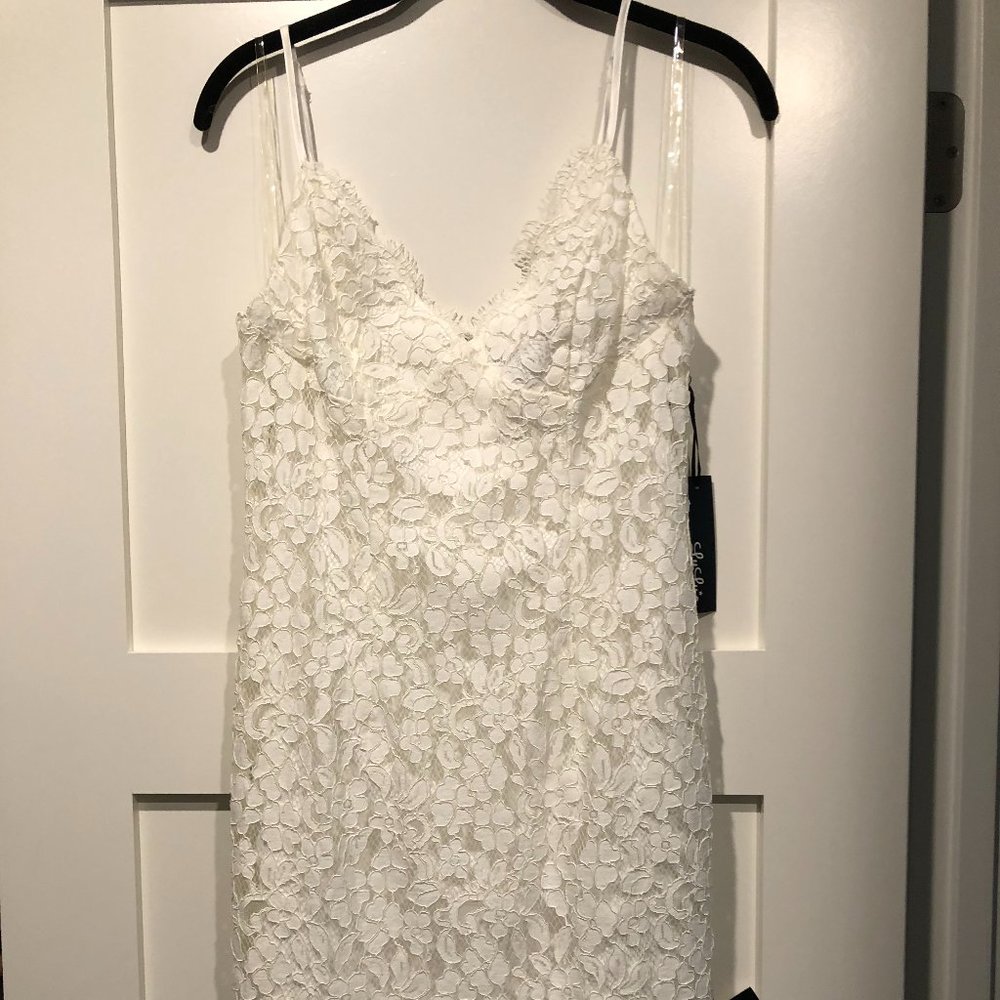 Lulu's Layered Lace Midi Dress
